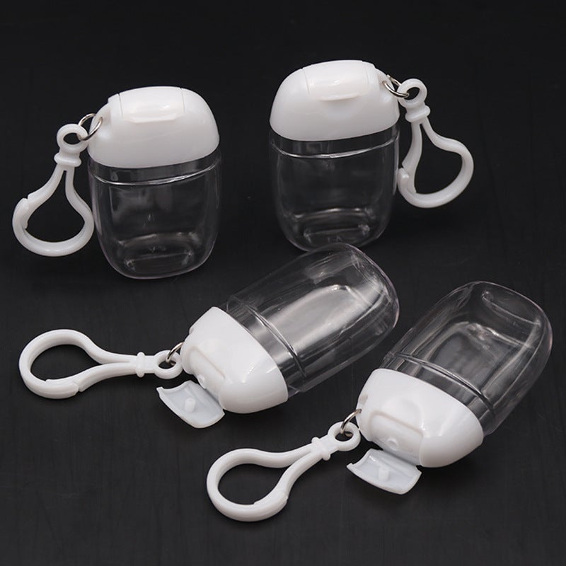 30Ml sample sub-bottle petg hand sanitizer plastic bottle, flip bottle, portable hook bottle - Image 5