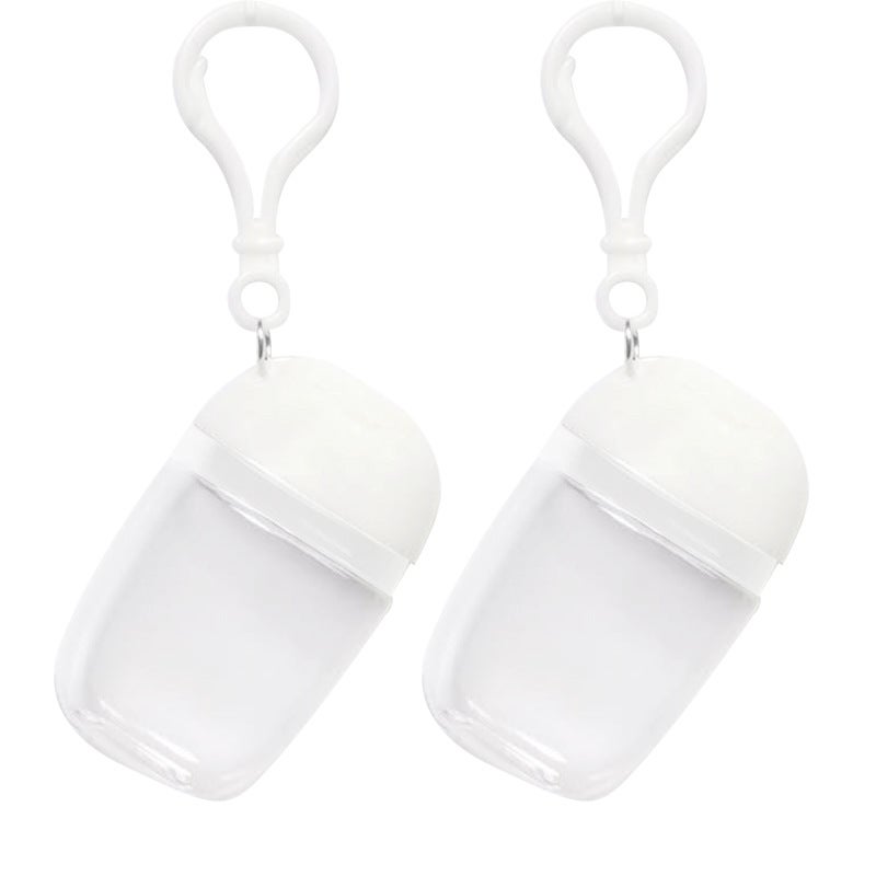 30Ml sample sub-bottle petg hand sanitizer plastic bottle, flip bottle, portable hook bottle - Image 1