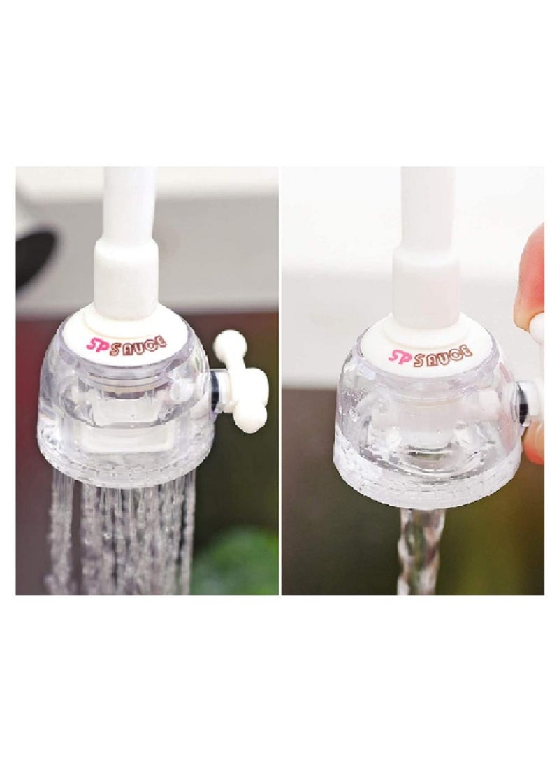 اليسا موسع صنبور دوار 360 درجة مع وضعي مياه - ملحق صنبور مرن لحوض المطبخ | موفر للمياه، سهل التركيب، ومقاوم للرذاذ - Image 4