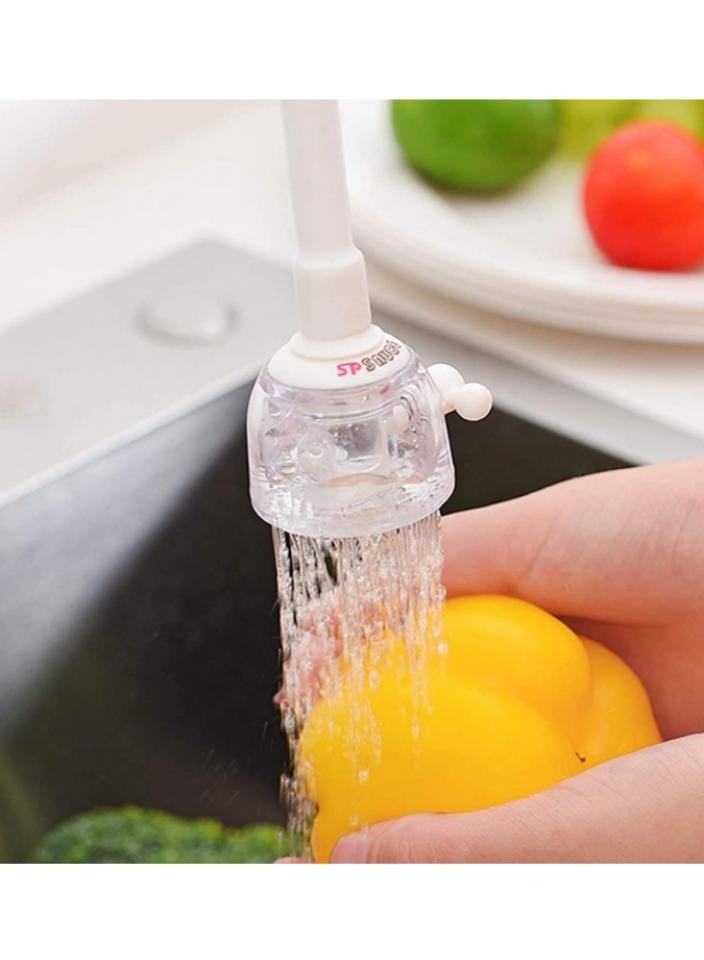 اليسا موسع صنبور دوار 360 درجة مع وضعي مياه - ملحق صنبور مرن لحوض المطبخ | موفر للمياه، سهل التركيب، ومقاوم للرذاذ - Image 2