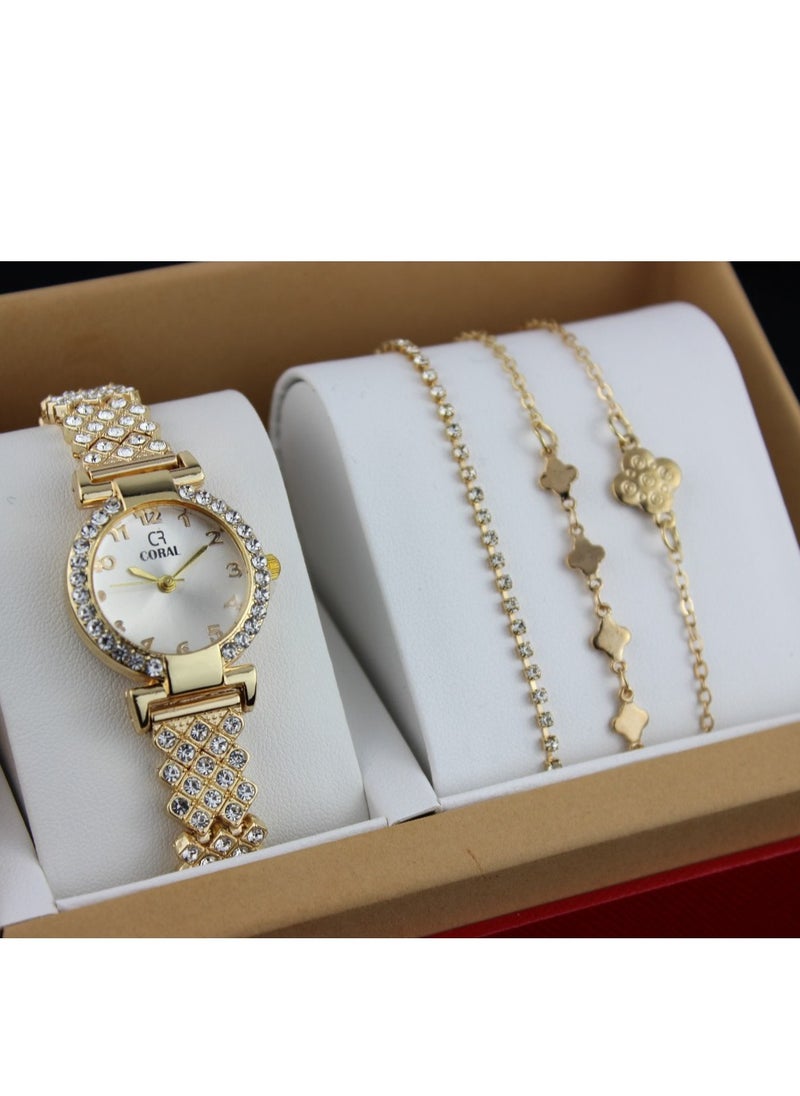 Reclaim with Argireline Women's evening watch set 