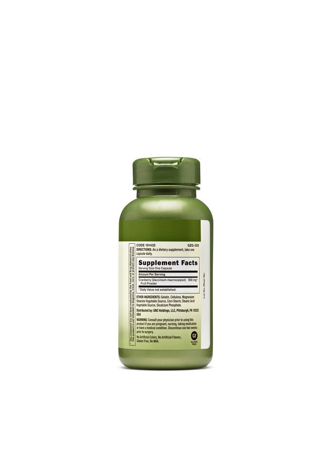 GNC جي إن سي هيربال بلس هيرب كامل توت بري 500 ملغ 100 كبسولة - Image 2