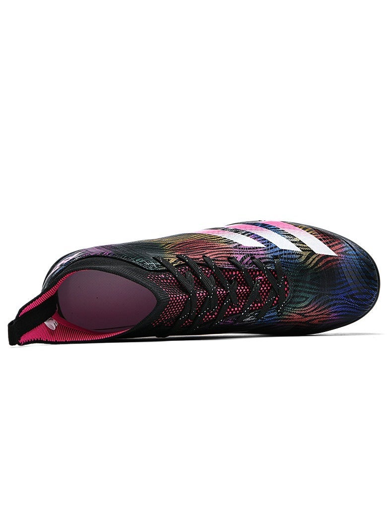 2024 New High Top Anti slip Football Shoes Outdoor Indoor Professional Youth Boys Football Shoes Unisex Football Cleats  - Image 3