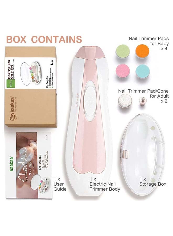 haakaa Baby Nail Care Kit - Battery Operated - Image 2