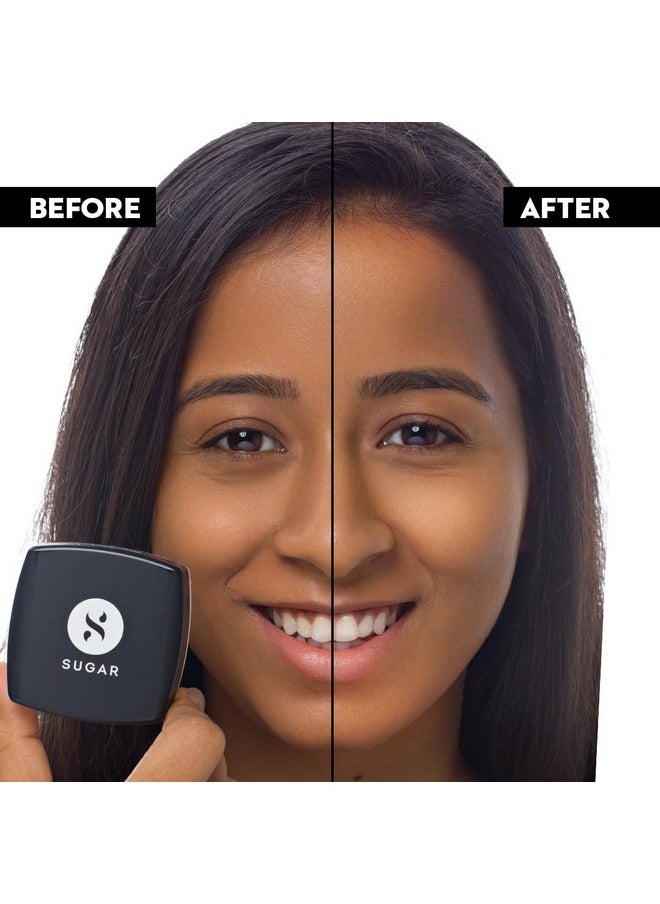 شوجر كوزماتيكس بودرة غير لامعة من All Set To Go Banana Matte Powder | بودرة غير لامعة لتثبيت المكياج للبشرة غير اللامعة | تعمل على التحكم في الزيوت وتطبيقها بسلاسة | 7 جرام، أصفر  - Image 4