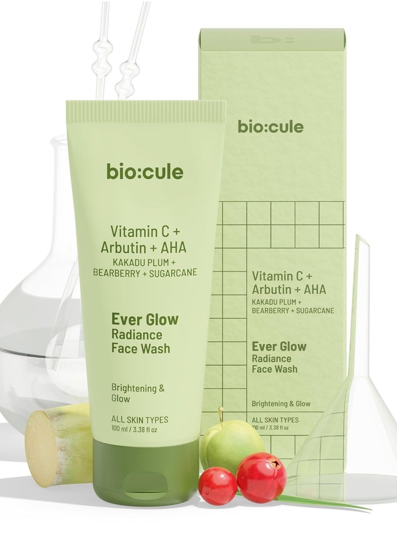 Biocule Ever Glow Radiance Face Wash 100Ml  - Image 1