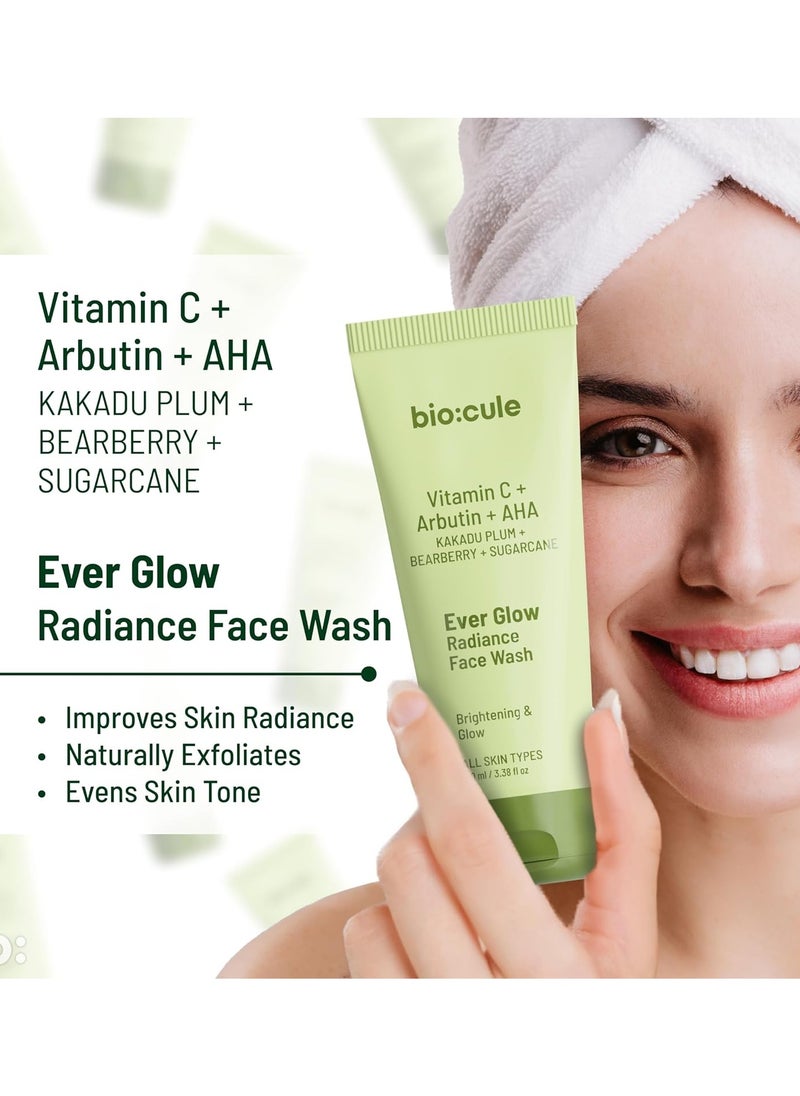 Biocule Ever Glow Radiance Face Wash 100Ml  - Image 2
