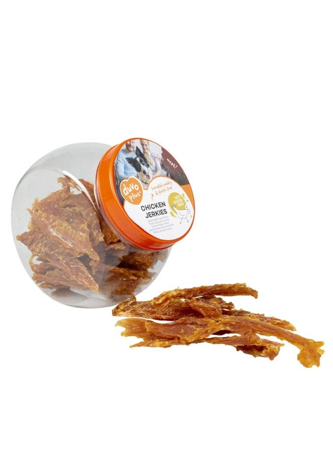 Duvo + Duvo+ Meat! Chicken Jerkies Dog Treats 500g[Weight - 500g] - Image 1