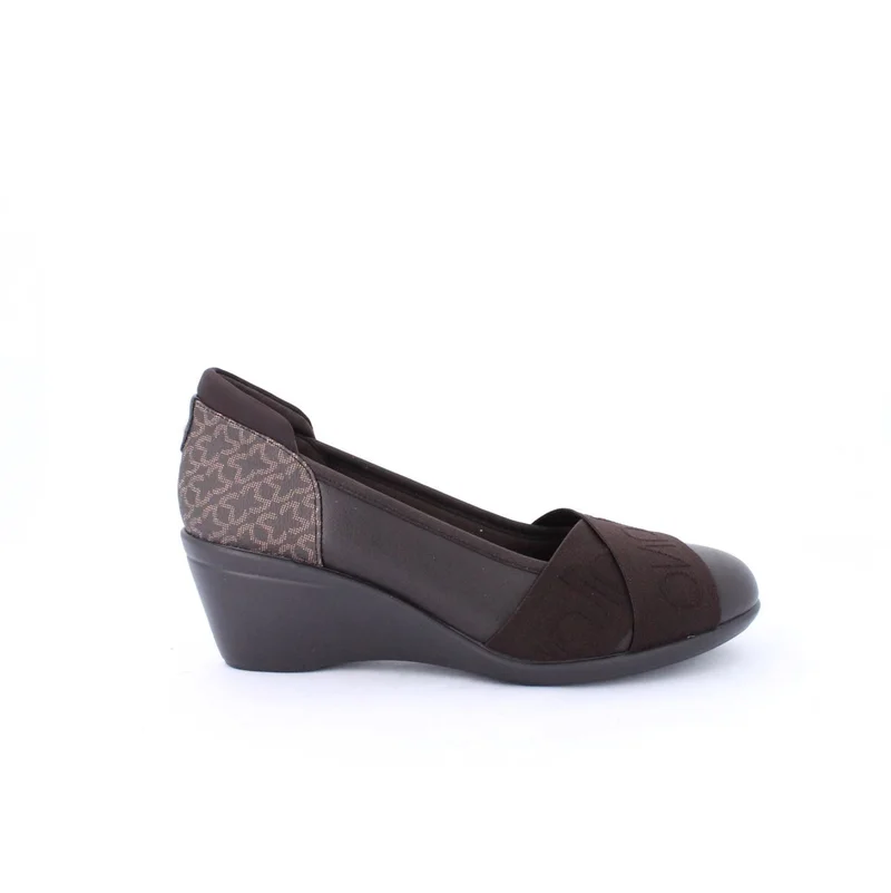Milano Alexie Wedge Pumps  - Brown