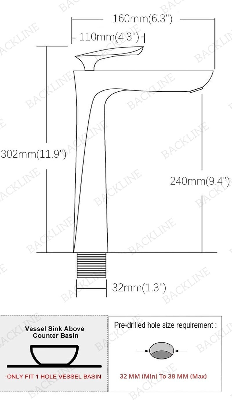 Basin Mixer Tap | Bathroom Basin Faucet | Pillar tap for Basin | Hot & Cold Wash Basin Taps | Mixer taps for Bathroom & Livingroom (Rosegold)