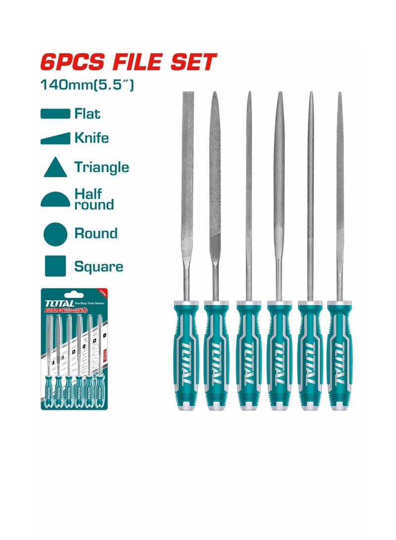 Total THT91462 6-Piece 5.5" Watch File Set