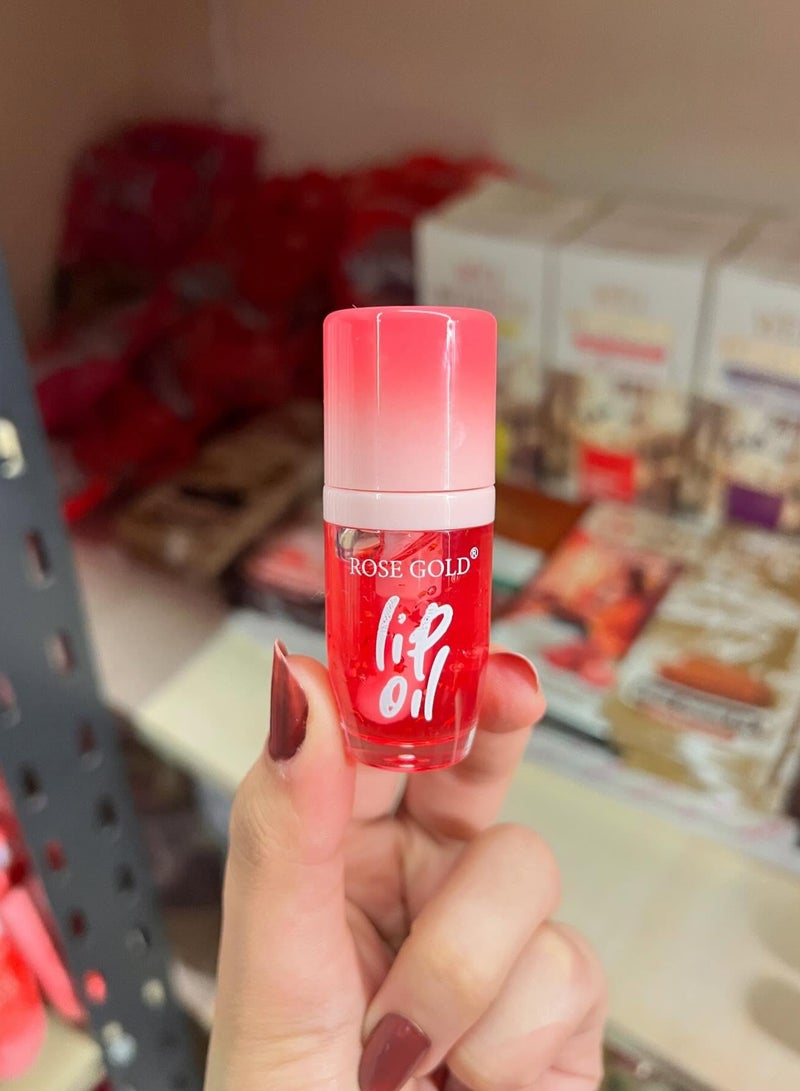 Lip Gloss Oil Rose Gold