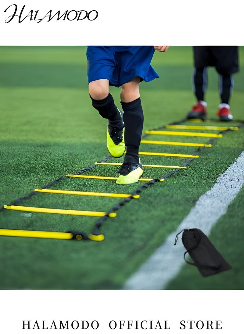 HALAMODO Agility Ladder Speed Training Equipment Quick Ladder Quick Ladder Running Equipment for Soccer Speed Football Basketball Football Soccer Training Equipment for Kids Youth Adults  - Image 3