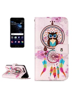 For Huawei  P10 Gloss Oil Embossed Bells Owl Pattern Horizontal Flip Leather Case with Holder & Card Slots & Wallet & Photo Frame