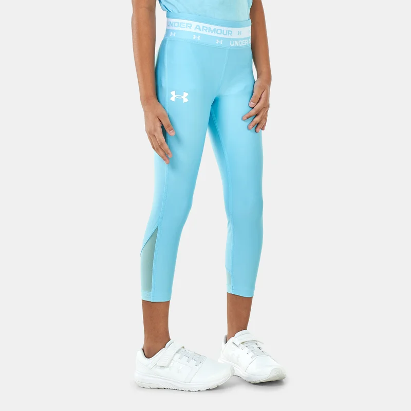 UNDER ARMOUR Kids' HeatGear® Armour Crop Leggings