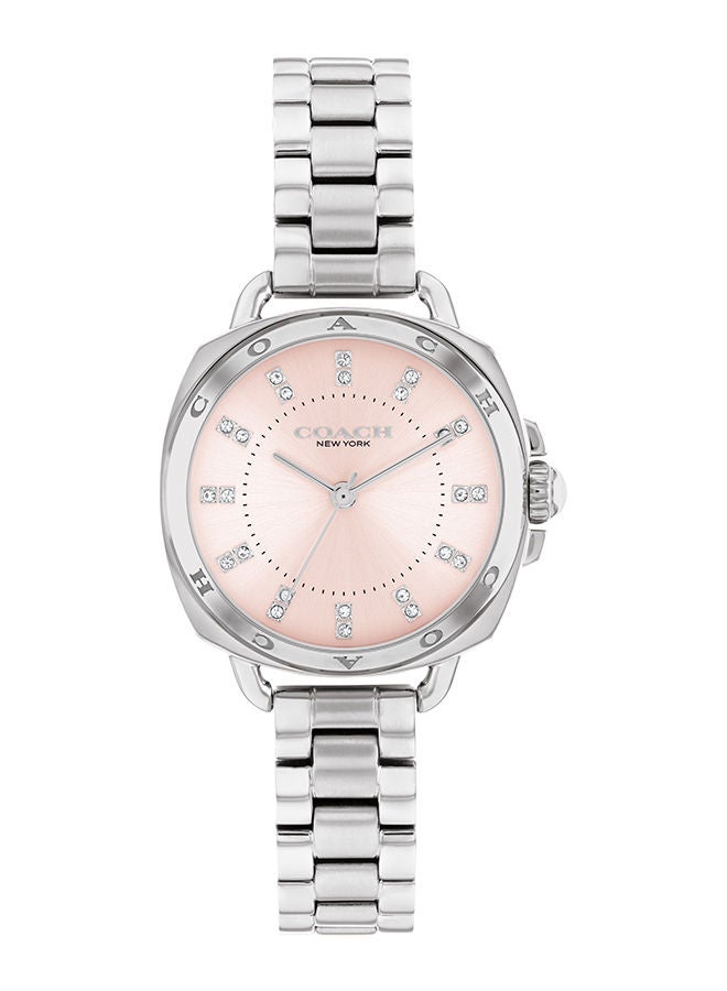 COACH Women's Analog Asymmetrical Shape Stainless Steel Wrist Watch 14504152 - 28 Mm - Image 1