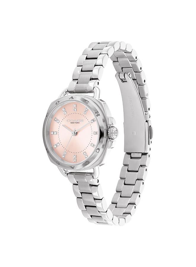 COACH Women's Analog Asymmetrical Shape Stainless Steel Wrist Watch 14504152 - 28 Mm - Image 3