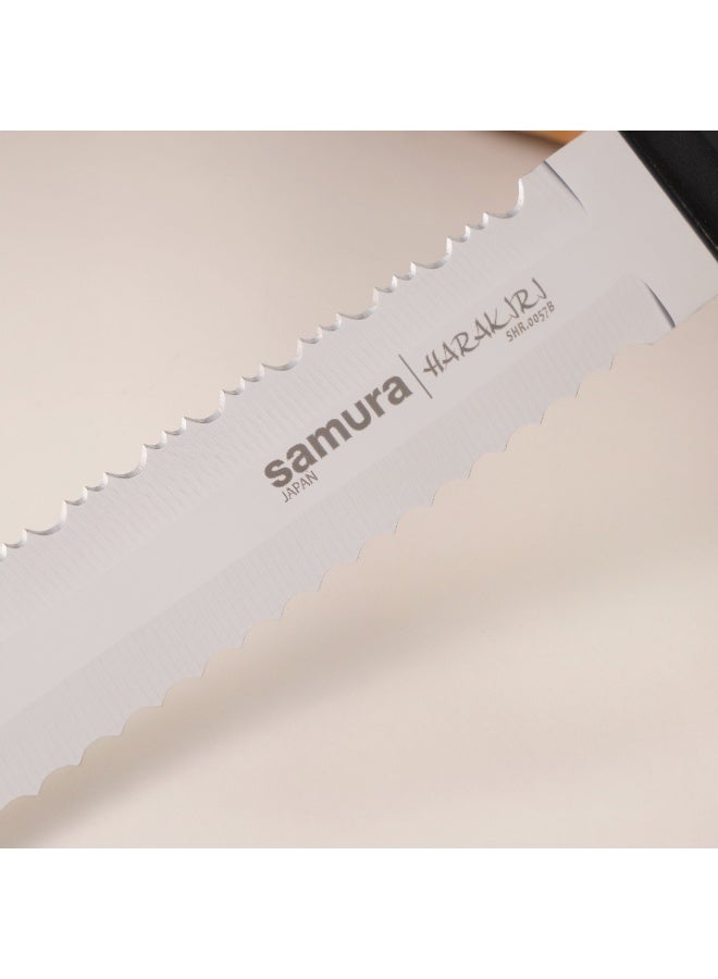 Samura طقم من 3 سكاكين مطبخ من الفولاذ المقاوم للصدأ، أسود - Image 5