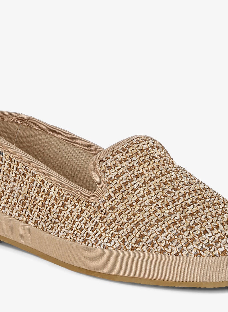 London Rag Round Toe Slip-On Loafers in Brown - Image 5