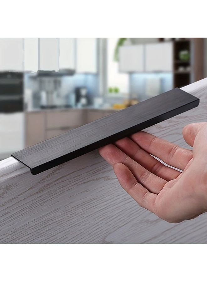 Modern Cabinet Drawer Handle Brushed Finish Silvery 80mm Length - Image 2