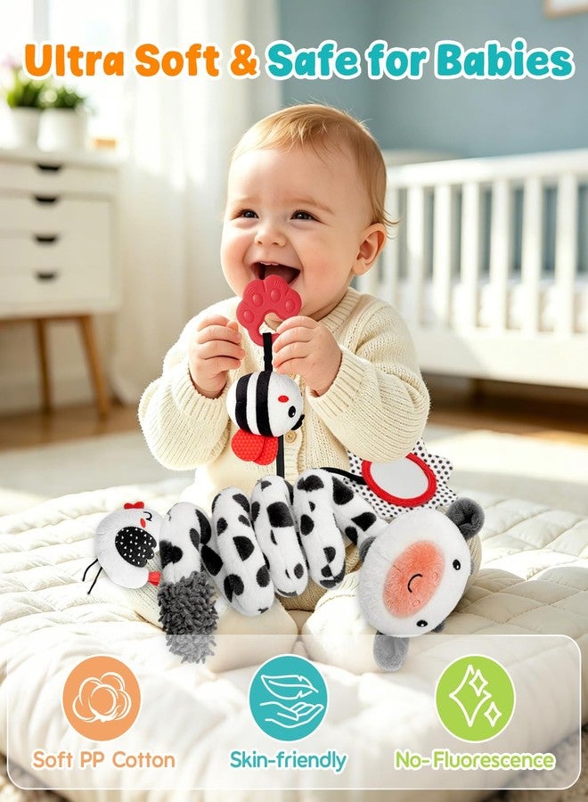 TOHIBEE Spiral Car Seat Baby Toys 0-6 Months, Infant Hanging Carseat Stroller Toys - Image 4