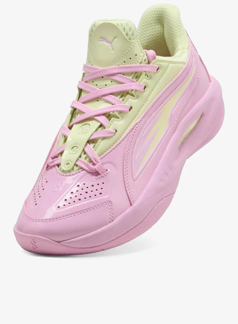 Puma Pink Shimmer-Apple Spritz Scoot Zeros III Basketball Shoes Unisex for Men | Best Price UAE