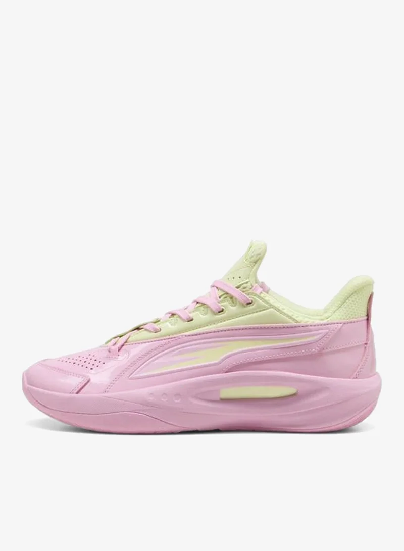 Puma Pink Shimmer-Apple Spritz Scoot Zeros III Basketball Shoes Unisex for Men | Best Price UAE