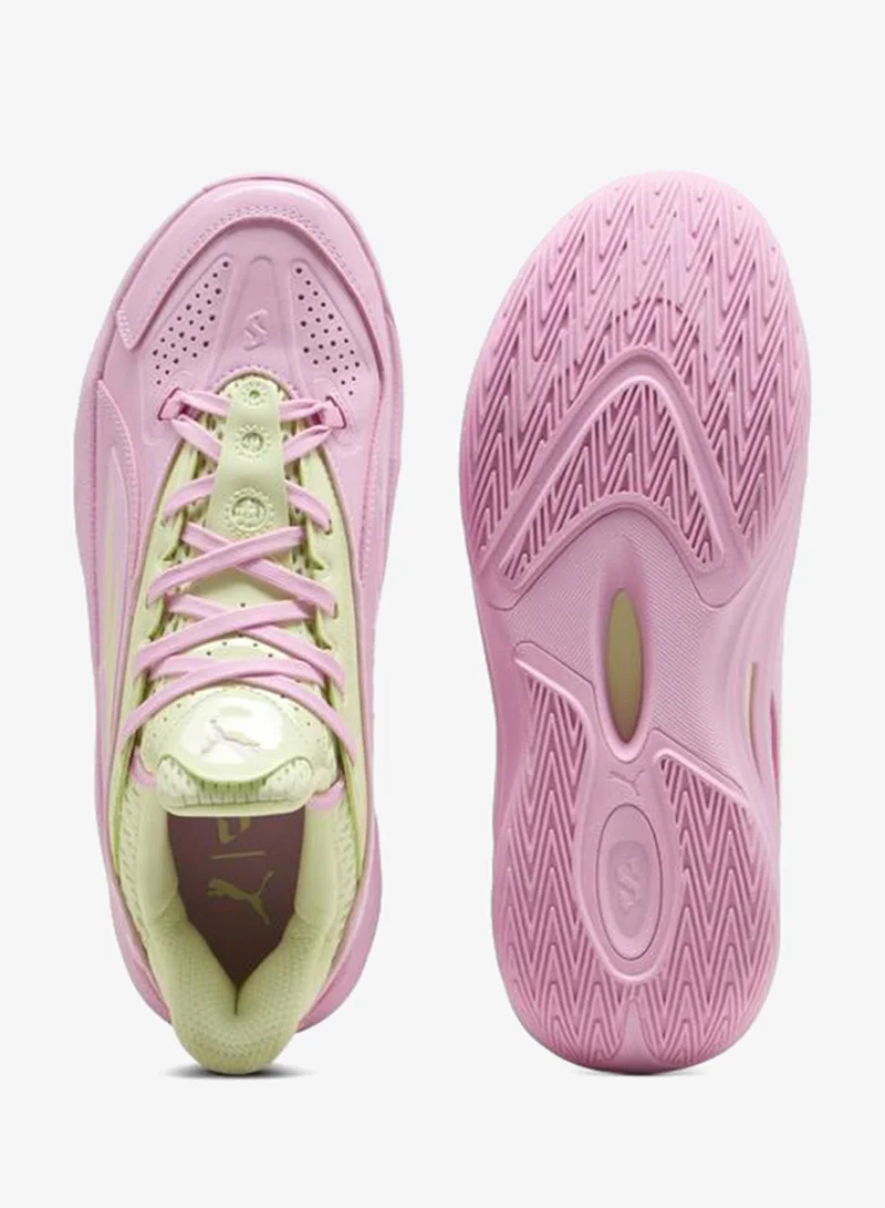 Puma Pink Shimmer-Apple Spritz Scoot Zeros III Basketball Shoes Unisex for Men | Best Price UAE