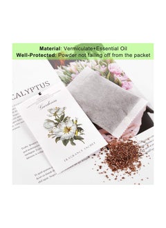 Y&D Lavender Jasmine Lily Rose Ocean Gardenia Flower Sachet 1Box 12Pcs 6 Scent Closet Air Deodorizer Freshener Scented Drawers Sachets Long Lasting Smell Goods for House Home Car Fragrance Products  - Image 4