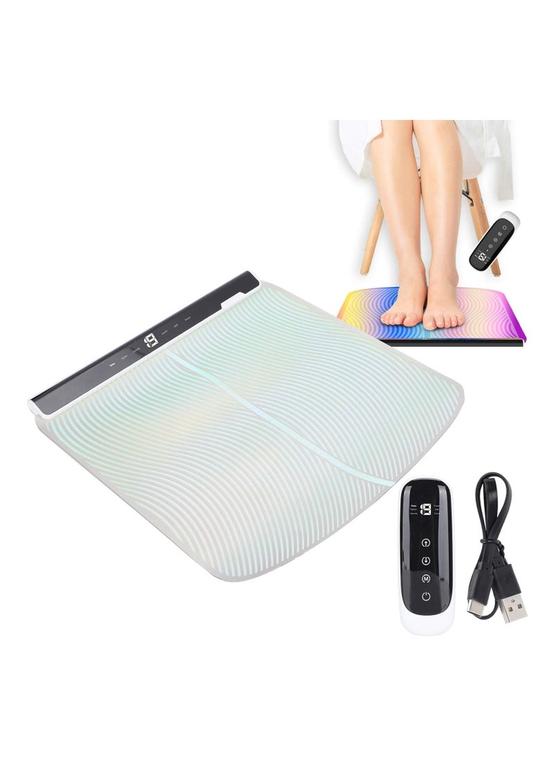 general Electric Foot Massager Colorful Smart Ems Portable Feet Massage Machine Electronic Muscle Stimulation Massage Adjustable Physiotherapy Foot Massage Pad - Image 1