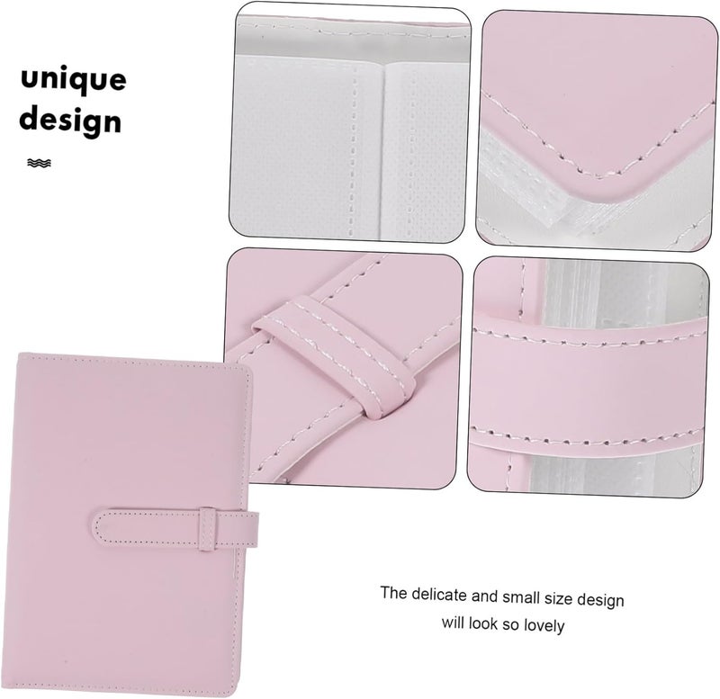 Cabilock Stamp Book 256 Pu Photo Album Cards Scrapbook Album Lightweight for Occasion - Image 5
