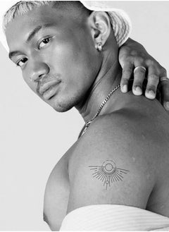 inkbox Inkbox Temporary Tattoos, Semi-Permanent Tattoo, One Premium Easy Long Lasting, Water-Resistant Temp Tattoo with For Now Ink - Lasts 1-2 Weeks, Yesteryear, 3 x 3 in  - Image 2