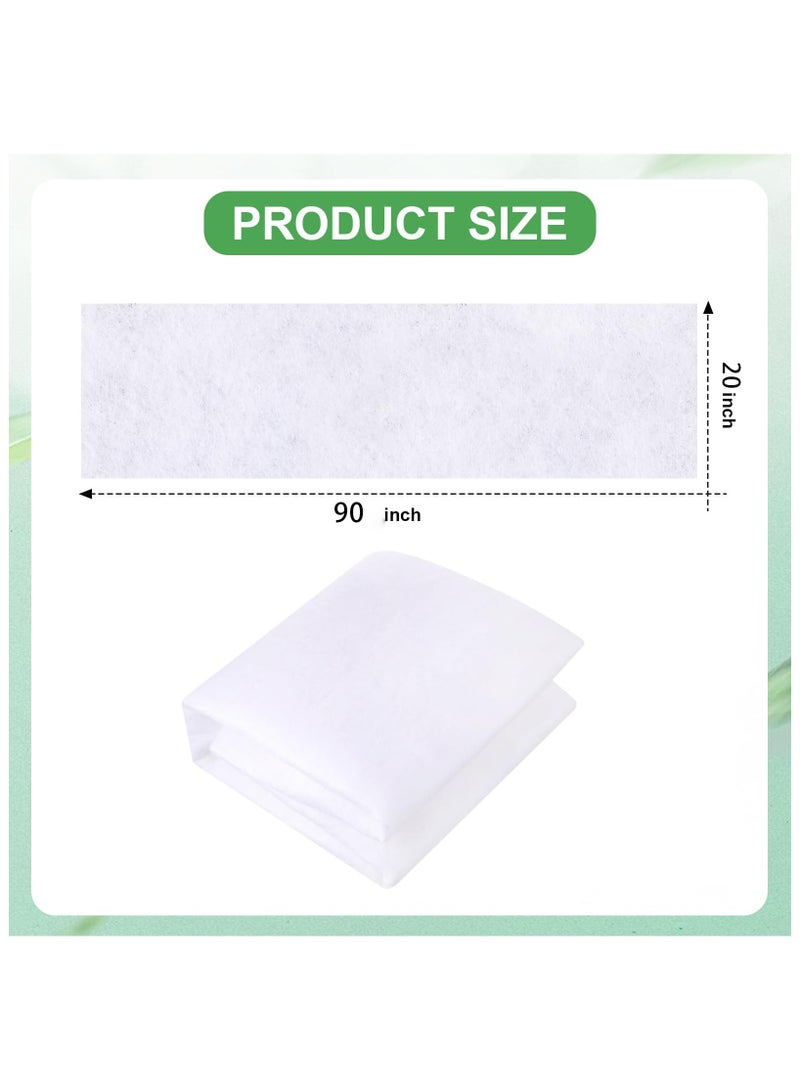 Air Vent Filter Kit, 20" x 90" Electrostatic Media with Installation Tape (20+ Filters per Pack), Registers & Grilles Airduct Filters for HVAC, AC & Heating  - Image 2