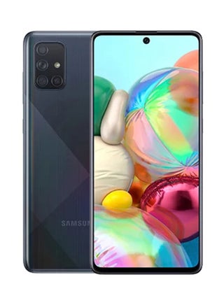 جالاكسي A71 ثنائي الشريحة بلون بلاك كراش 8 جيجابايت رام 128 جيجابايت 4G LTE