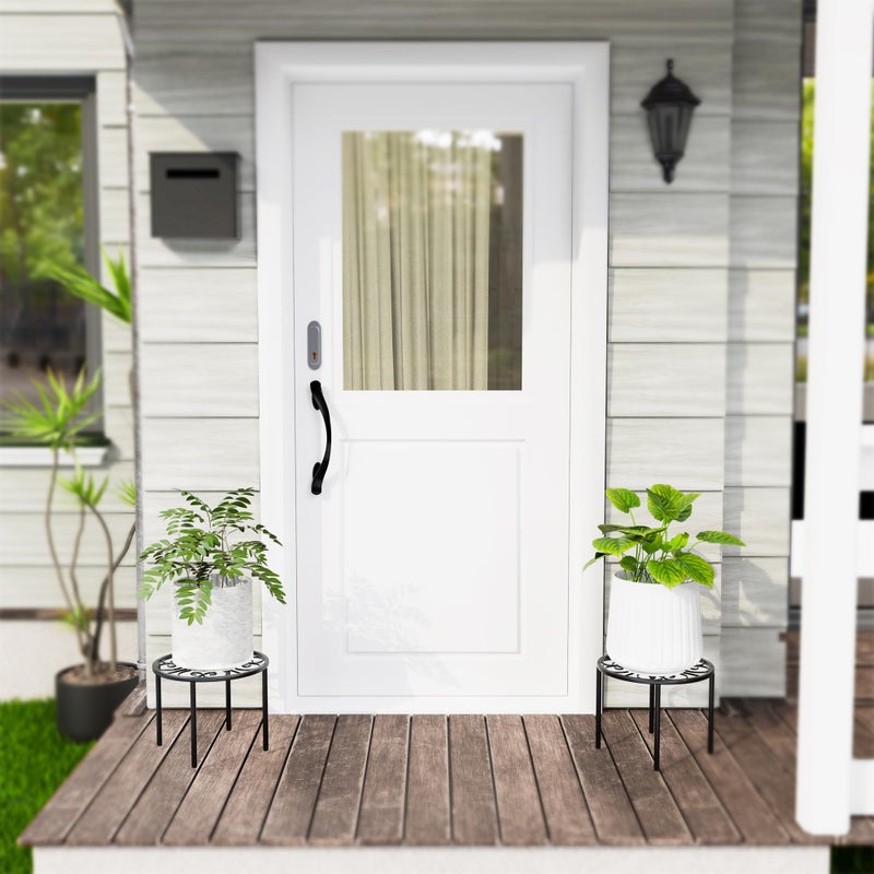 Chinpakden Plant Stand Flower Stand - Metal Plant Holder for Garden Home, Anti-rust Plant Rack for Multiple Plant Indoor or Outdoor. - Image 3