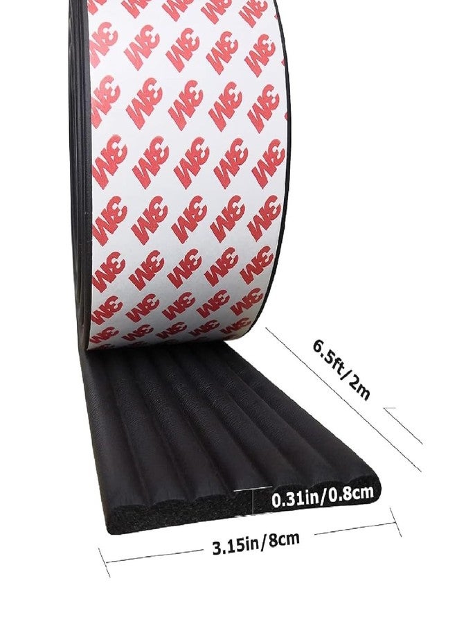 DZOPE 1 Pcs Corner Protector for Sharp Edges – Thick Extra Soft Foam Table Corner Edge Protector for Baby Proofing, 6.5ft (2mtr) – for Kids, Table, Desk, and Furniture (Black) - Image 4