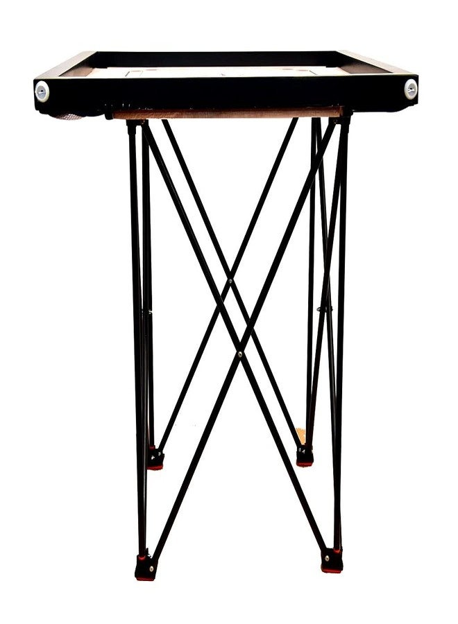 Siscaa Premium Easy Fold Full Size Carrom Stand for National & International Tournaments – 34 Inches – Lightweight, Portable & Durable – Perfect for Family Game Nights & Competitions - Image 3