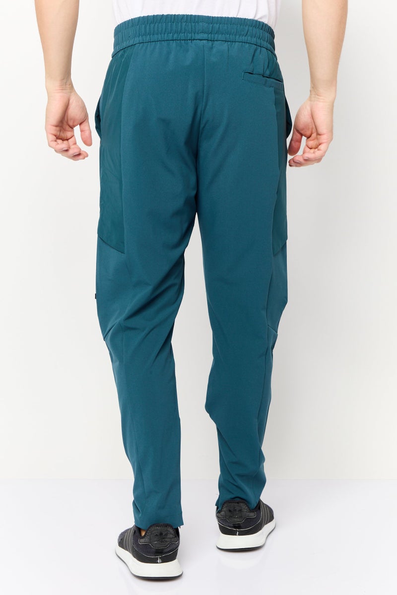 Adidas Men Slim Fit Outdoor Escape Cargo Pants, Teal Green  - Image 4