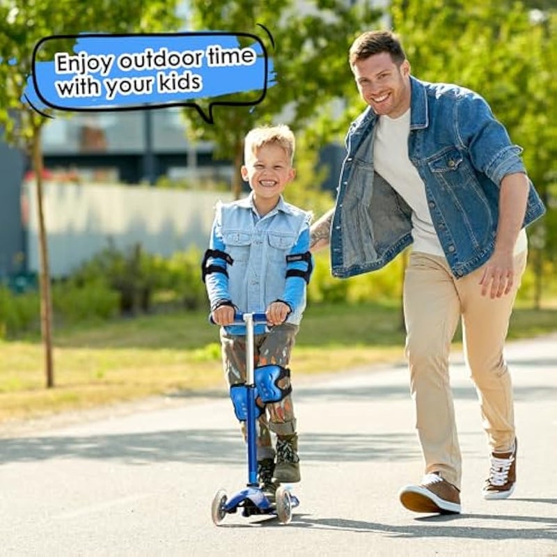 Kids/Youth Knee Pad Elbow Pads Guards Protective Gear Set for Roller Skates Cycling BMX Bike Skateboard Inline Skatings Scooter Riding Sports - Image 4