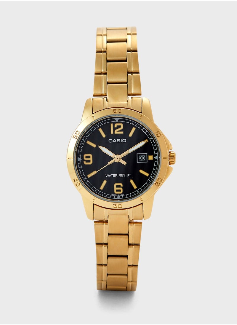 CASIO - LTP-V004G-1BUDF Analog Watch - Image 1