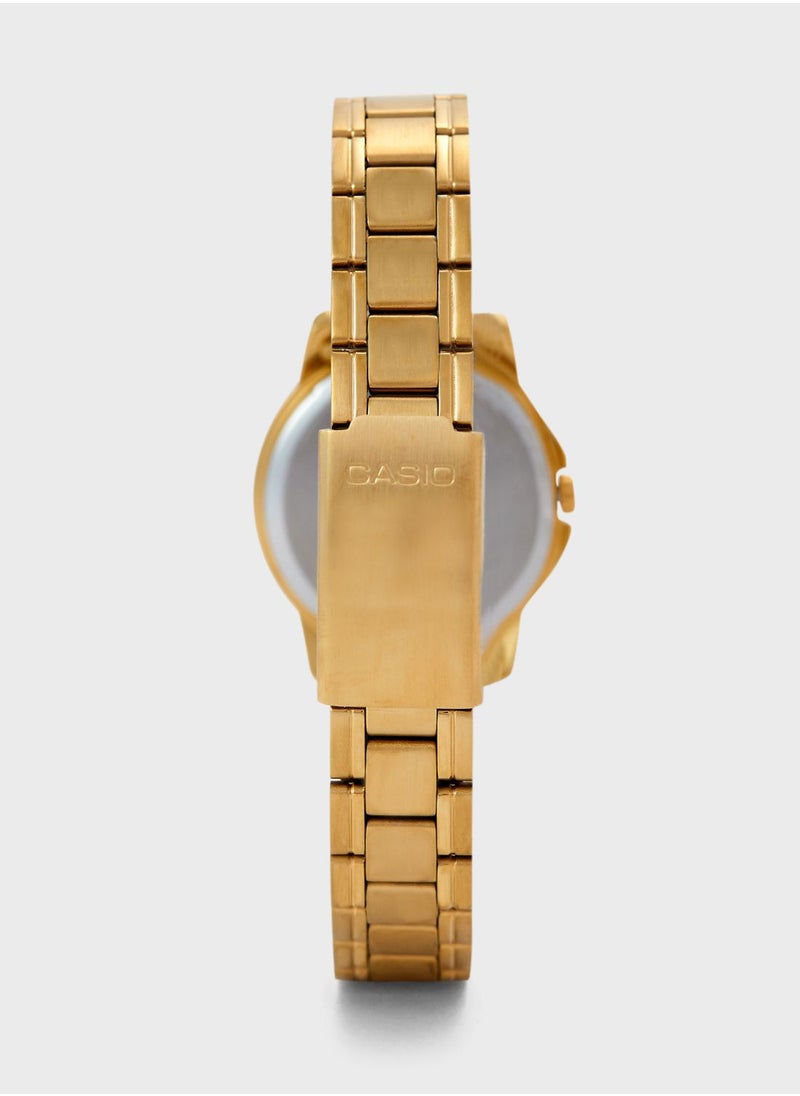 CASIO - LTP-V004G-1BUDF Analog Watch - Image 1