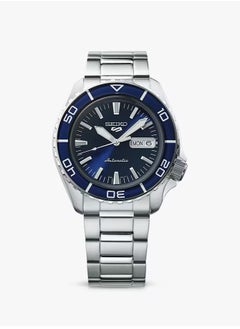 Seiko Men's New 5 Sports Blue Dial Automatic Watch - SRPK97K1  - Image 2