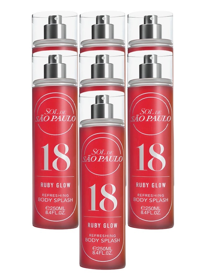 اس او ال 7 قطع معطر الجسم المنعش دي ساو باولو 18 روبي جلو 250 مل - Image 1