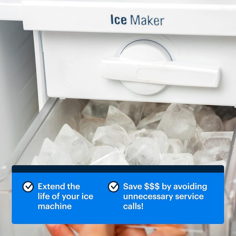 Essential Values 32 uses Ice Machine Cleaner (Gallon / 3.78), Descaler | Ice Maker Cleaner Compatible with: Whirlpool 4396808, Manitowac, Ice-O-Matic, Scotsman, Follett & More! - Image 3