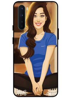 Protective Case Cover For OnePlus Nord Smart Series Printed Protective Case Cover for OnePlus Nord Happy Girl
