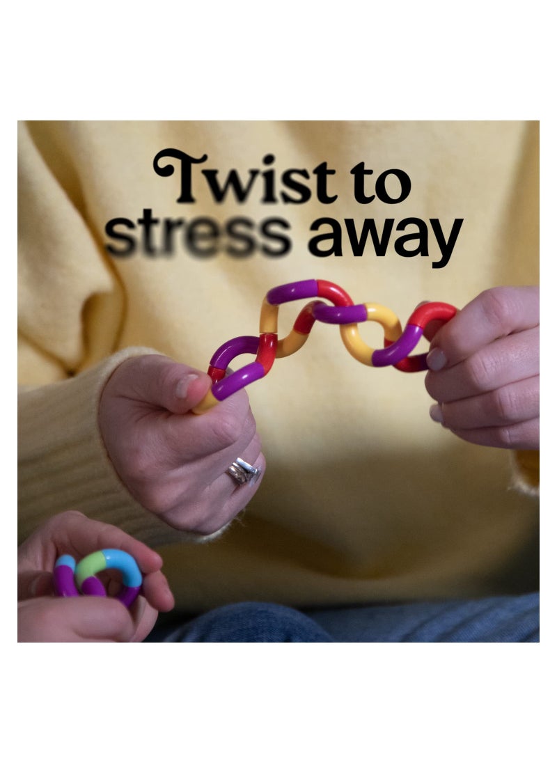 SYOSI - 6 PCS Colorful Fidget Toy Set for Kids Boys Autism Sensory Tools Stress Relief Gadgets Decompression Toys Kids Anxiety Relievers Fidget Squeeze and Twist Toys for Kids Boys Girls Adults All Ages - Image 1