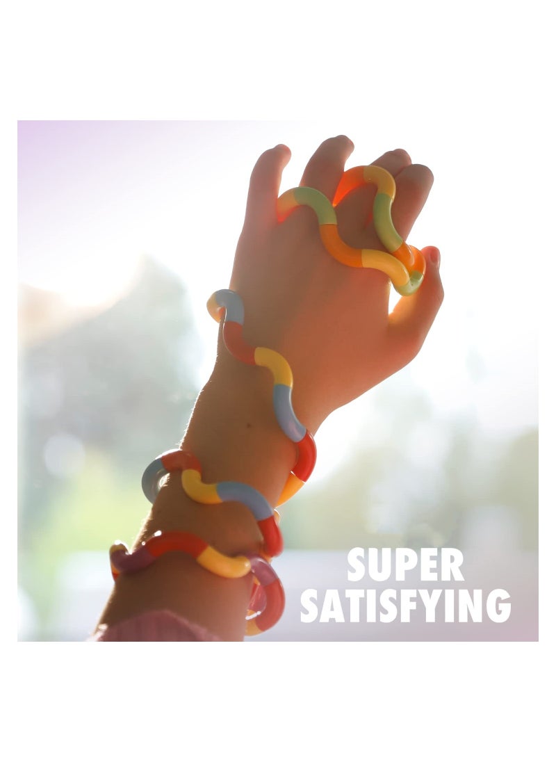 SYOSI - 6 PCS Colorful Fidget Toy Set for Kids Boys Autism Sensory Tools Stress Relief Gadgets Decompression Toys Kids Anxiety Relievers Fidget Squeeze and Twist Toys for Kids Boys Girls Adults All Ages - Image 1