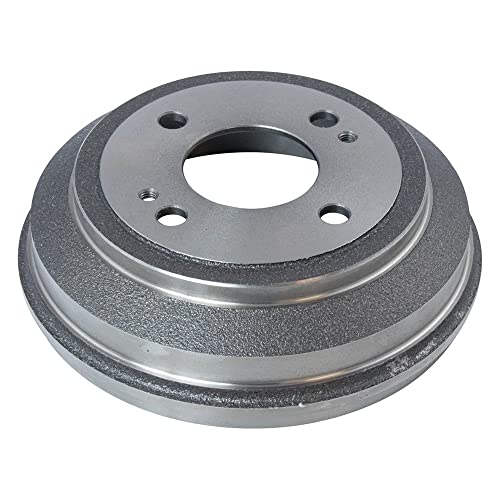 TRQ Rear Brake Drum Pair Set for 1984-1995 Honda Civic / 1993-1997 Honda Civic Del Sol / 1984-1991 Honda CRX - Image 5