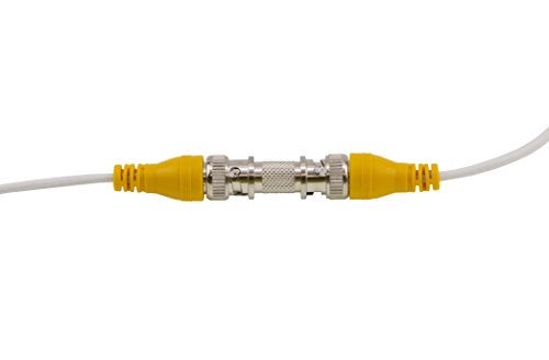 InstallerCCTV 100ft Pre-Made All-in-One BNC Video and Power Cable with Connector for Surveillance CCTV Security Camera Video System - White - Image 4