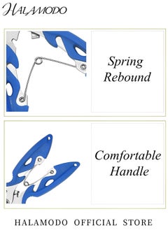 Generic Fish Lip Gripper Pliers Muti-Function Hook Remover and Split Ring Pliers for Fly Fishing & Ice Fishing & Fishing Gear as Great Gift for Men  - Image 3